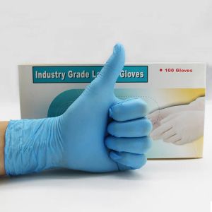 Gants jetables 100 pièces/boîte gants en Latex usine Salon ménage jardin gants universels pour main gauche et droite