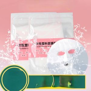 Film plastique jetable pour le visage frais de gardien de film Masque Ultra mince SALIER PAPE SALON POUR PROPRAIS