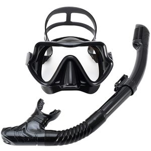 Máscaras de buceo JoyMaySun Professional Snorkel Máscara de buceo y Snorkels Gafas Gafas Buceo Natación Easy Breath Tube Set Snorkel Mask 230727