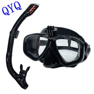 Máscaras de buceo Máscara de buceo subacuática profesional Las gafas de buceo son adecuadas para las gafas de buceo completamente secas GoPro para cámaras deportivas pequeñas 230601