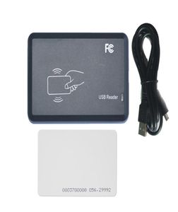 DIY 15 Format de sortie de style EM4100 125KHz Carte d'identité Reader Access lecteur Port USB Port 2pcs Card blanc3244407
