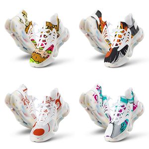Zapatos personalizados DIY para hombre y mujer, zapatos para correr compatibles con diseño personalizado, zapatillas deportivas para exteriores multicolores, blancas, negras y rosas