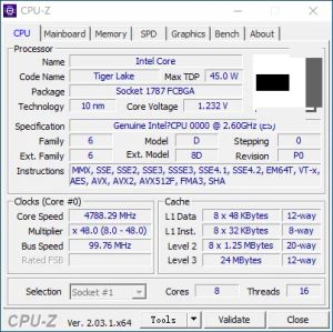 DIY Gaming PC plotera con undécimo CPU 0000 ES 2.6GHz PCIe4.0 (para el rendimiento del producto, a 19-11980HK) W-11855M W-11955M