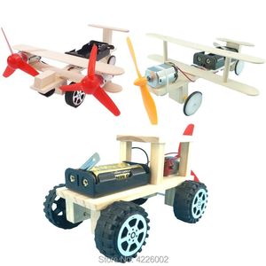 Kit de bricolage avion voiture expérience scientifique enfants éducation électronique STEM physique jouets technologie Inventions projet pour enfants garçon 240112