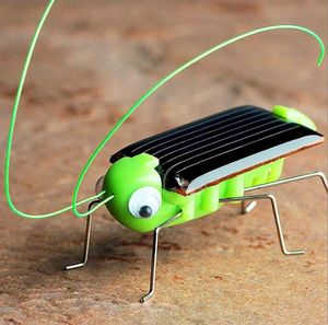 Bricolage nouveauté ver voiture jouet créatif amusant énergie solaire Robot insecte criquet sauterelle enfants jouets éducatifs cadeaux promotionnels