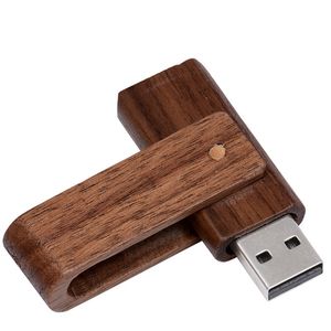 DIY Wooden USB Flash Drives 16GB 32GB 64GB 128GB USB 2.0 Pen Drive Memory Stick