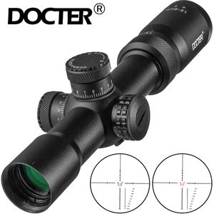 DOCTER 1.5-8X28 IR chasse fusil à Air comprimé portée fil télémètre réticule Mil Dot réticule lunette de visée tactique optique