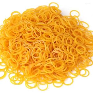 Appareils pour chiens 100gdiy Yellow Rubber Band Tooming Pet Hair Cat Accessories Mini LATEX RING COWIDE CODE DIREABLE 2SIZE