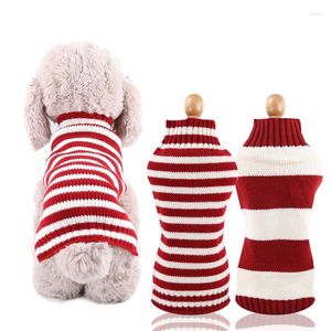 Ropa para perros 2023 regalo de Navidad para mascotas suéter a rayas ropa de invierno perros Dachshund Jumper disfraz de gato de punto Sphynx