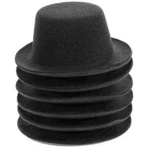 Ropa para perros 6 pcs mini sombrero pequeño gato pequeño sombreros para hombres muñecas miniaturas pequeñas mascota