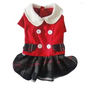 Vêtements pour chiens Arrivée pour animaux de compagnie Collier de poupée robe fille costume vêtements de mode veste vêtements de fête