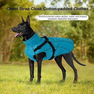 Ropa de perro otoño y cofre de invierno con ropa de algodón de la capa ropa tibia balanceo de vellón impermeable Alaska