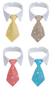Vêtements pour chiens colorés cravate cravate petits accessoires