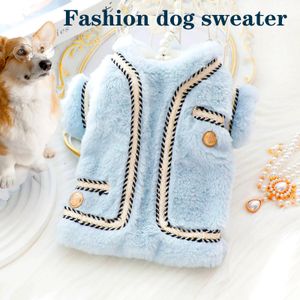 Ropa para perros Ropa de trabajo de invierno para perros Vestido para perros de Navidad Princesa Suéter para perros Lana engrosada Cálida para perros pequeños Moda de invierno Ropa para perros 231216