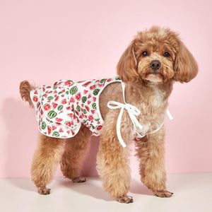 Vêtements de chien Elagent Princess Robe pour petits chiens moyens coton respirant belle fruit été refroidissement jupe jupe chiot vêtements yorkie