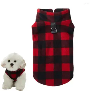 Vêtements de chien Gilet polaire épais manteau d'hiver vêtements chauds polaires pour chiot petit moyen grand amoureux des chiens