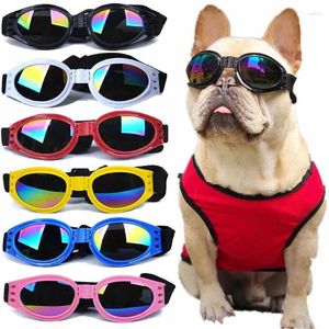 Ropa para perros Doblez Gafas para mascotas Prevenir UV para gatos Gafas de sol de moda Gafas Po Prop Suministros