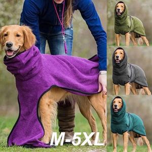 Vêtements pour chiens costumes de lévages serviette à swets à sweats à sweats de pitbull doux