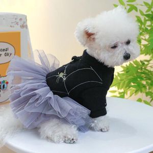 Vêtements pour chiens Vêtements d'Halloween Tutu Vêtements d'hiver pour animaux de compagnie Yorkie Poméranie Shih Tzu Bichon maltais Poodle Schnauzer Costumes