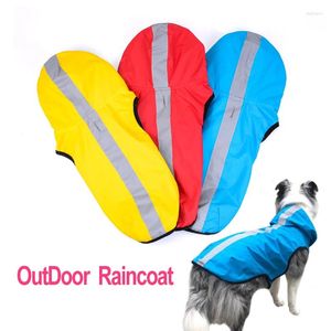 Ropa para perros ropa impermeable grande impermeable reflectante para perros para perros grandes otoño invierno ropa al aire libre labrador borde collie abrigos