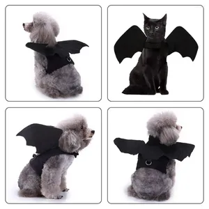 Vêtements de chien pour animaux de compagnie de chauve-souris Vêtements pour les chats halloween costumes de chauve-chauves drôles costumes sophismot