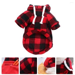 Ropa para perros Abrigo para mascotas Ropa Pografía Prop Suéter Ropa de Navidad Invierno Cálido Navidad Divertido con bolsillo con cremallera Ropa Otoño y