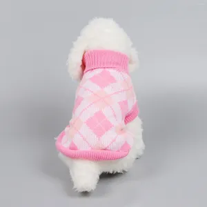 Ropa para perros Pet Winter Sweater Prendas de punto Chaleco Clima frío Tejer para amado