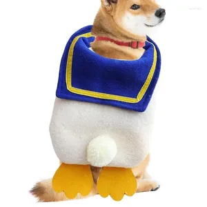 Vêtements de chien animaux de rôle drôle de rôle de rôle de rôle mignon mignon d'automne d'hiver manteau caricaturé à sweat à sweat halloween de canard