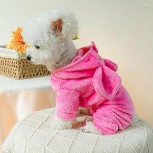 Ropa para perros cableado preciso ropa de mascotas cálido acogedor pelaje de cerdo de 4 patas para perros pequeños a medianos sencillo uso de invierno