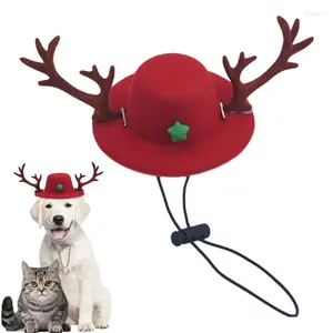 Dog Apparel Repoindeer Hat for Cat Creative Small Antler Christmas Pet Pets Accesorios de disfraces Multifuncionales Cute