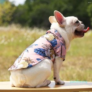 Vêtements pour chiens de petite et moyenne taille, chats, vacances à la plage, 66 chemises hawaïennes, beaux vêtements d'été, collocation