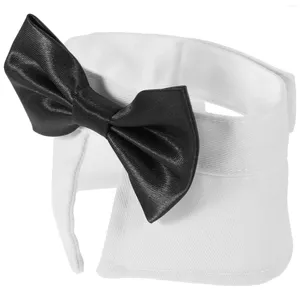 Vêtements de chien Collier de smoking Colliers de chiot Belle bande dessinée réglable Fournitures de chat Coton Chaton Bow Tie