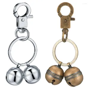 Appareils pour chiens Vintage Small Bells Keynchain pour collier de compagnie