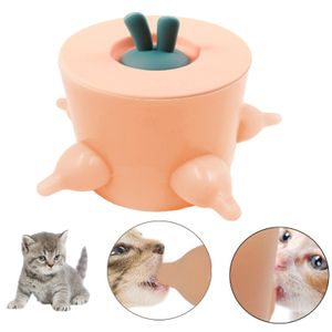 Bols pour chiens Mangeoires Chaton Chiot Lait 5 Tétines Silicone Simulation Station de traite de traite Petits animaux Boire des fournitures de distributeur de nourriture 221114