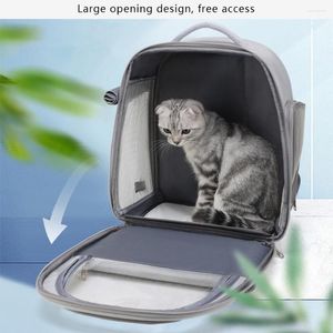 Housses de siège de voiture pour chien sac à dos pour animaux de compagnie sac à dos respirant chat mode Portable grande capacité tissu Oxford sac de transport avant