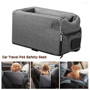 Dog Car Seat Covers Pet Safety Auto Center Console Cat Nest Pad Portable Removable Washable Bed For Small Travel