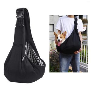 Transportín para perros Pet Puppy Sling Carry Pack Mochila Travel Tote Shoulder Bag