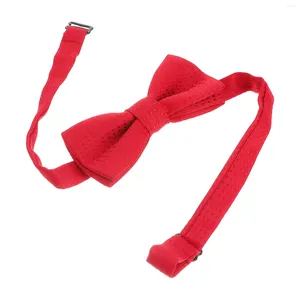 Colliers de chien collier de cravate réglable pour animaux de compagnie chiots de tache rouge reçoivent des fleurs arc bébé petit