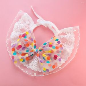 Collari per cani Fazzoletto da collo Bavaglino per animali domestici resistente agli strappi Bandana Dress Up Saliva