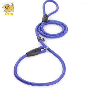 Collares para perros Correas de nailon fuertes de línea P 120 cm Cómodas y suaves para uso en exteriores Collares de control para gatos medianos Productos para mascotas Pitbull