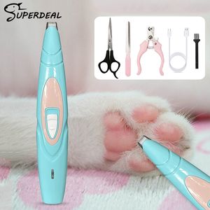 Dog Grooming Electric Dog Clippers Professional Pet Foot Hair Trimmer Dog Grooming Hairdresser Dog Shear Butt Ear Eyes Hair Cutter Pedicure 230719