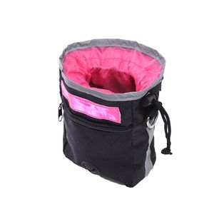 Bolsa de entrenamiento para golosinas al aire libre para perros Organizador de alimentos para mascotas Bolsa de alimentación portátil Bolsillo de entrenamiento para mascotas al aire libre con cinturón HHA1078