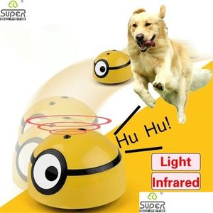 Dog Toys Chews Intelligent Esca Toy Cat Dog Matic Walk Interactive Toys For Kids Pets Infrared Sensor Rabbit Pet Supplies Accessor Dh0Wx