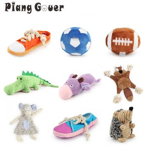 Dog Toys Chews Small Dog Toy Rabbit Plush Pet Toy Hedgehog Puppy Sound Squeak Soft Toys For Dog Play G230520