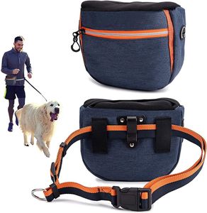Dog Training Obedience Treat Bag Doble capa Gran capacidad Estabilidad Bolsa Cintura Mochila Desmontable para suministros 230313