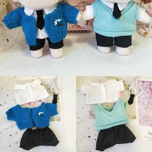 Accessoires de poupée Vêtements pour 20cm Idol s Plush s Vêtements Pull Peluche Toy s Outfit Corée s 230322
