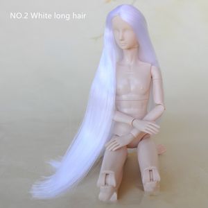 Doll Bodies Parts Quality 31cm Male Doll Figures 20 Joints Flexible Body BJD Boy Doll Long Hair Boyfriend DIY Doll Head Girl Collection Gift Toys 230614