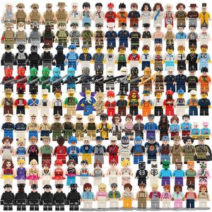 Bloc de construction de poupée Minifig jouets compatibles avec la vente en gros de puzzle à petites particules assemblé série urbaine lilliputienne blocs de jouets pour enfants cadeaux