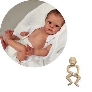 Muñecas Kit en blanco de 17 pulgadas Henley Bebe Reborn Baby Dolls Moldes sin ensamblar Vinilo Piezas sin pintar 43 cm Kits de muñecas Reborn en blanco 231115
