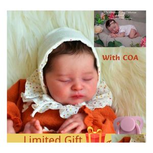 Bonecas 20,5 polegadas inacabadas Reborn Doll Kit Laura Limited Edition com 2nd Coa Vinyl Blank Baby Kits 230625 Drop Delivery Brinquedos Gift Otpls